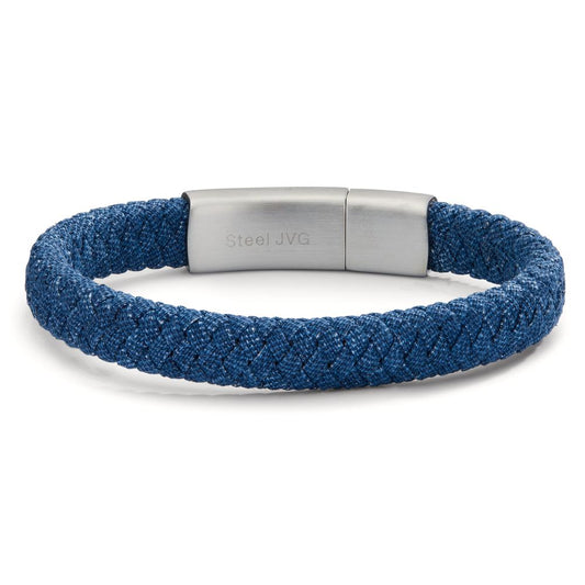 Bracciale Acciaio inossidabile, Tessile 21.5 cm