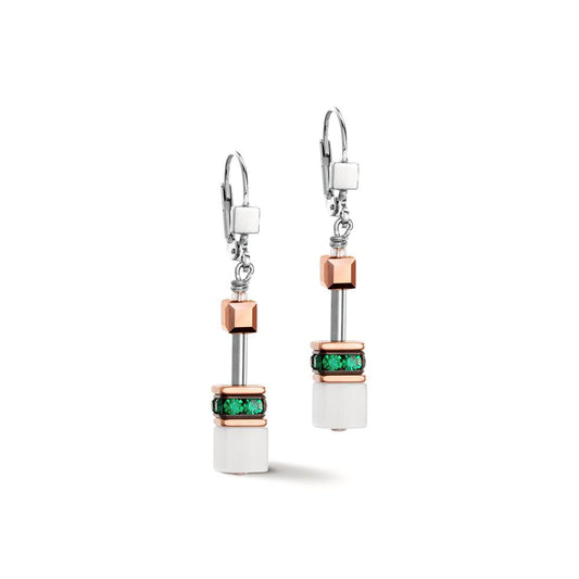 Pendant d'oreilles Acier inoxydable rosé PVD