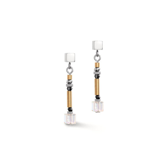 Pendant d'oreilles Acier inoxydable jaune PVD