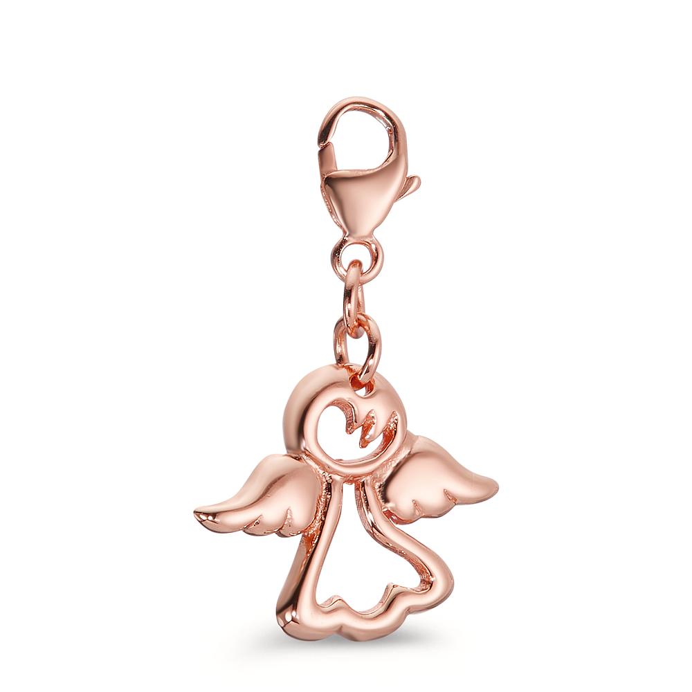 Charms Argent rosé Plaqué or Ange