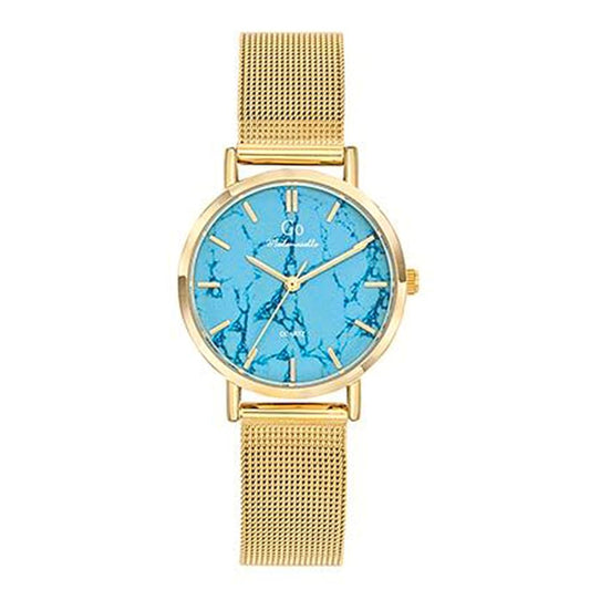 Montre Acier inoxydable, Métal jaune PVD Ø30 mm