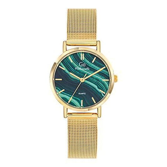 Montre Acier inoxydable, Métal jaune PVD Ø30 mm