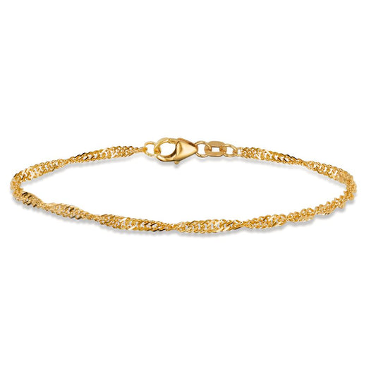 Bracelet Or jaune 14K 17.5 cm Ø2.4 mm