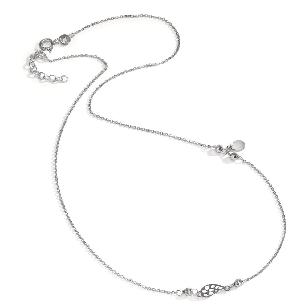 Collana Argento rodiato Ala 42-45 cm