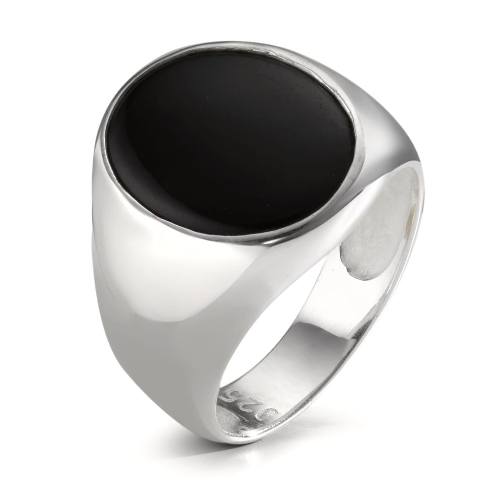 Bague Argent Onyx