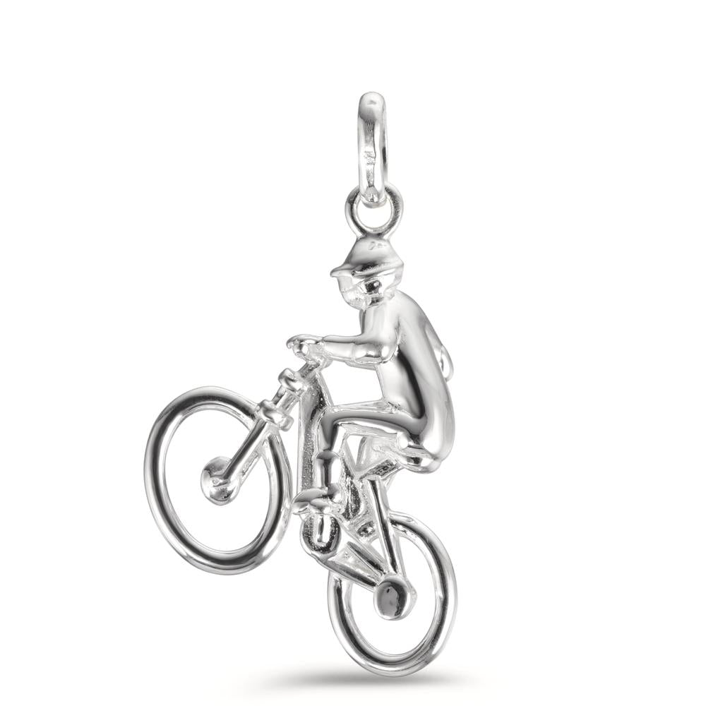 Pendentif Argent Vélo