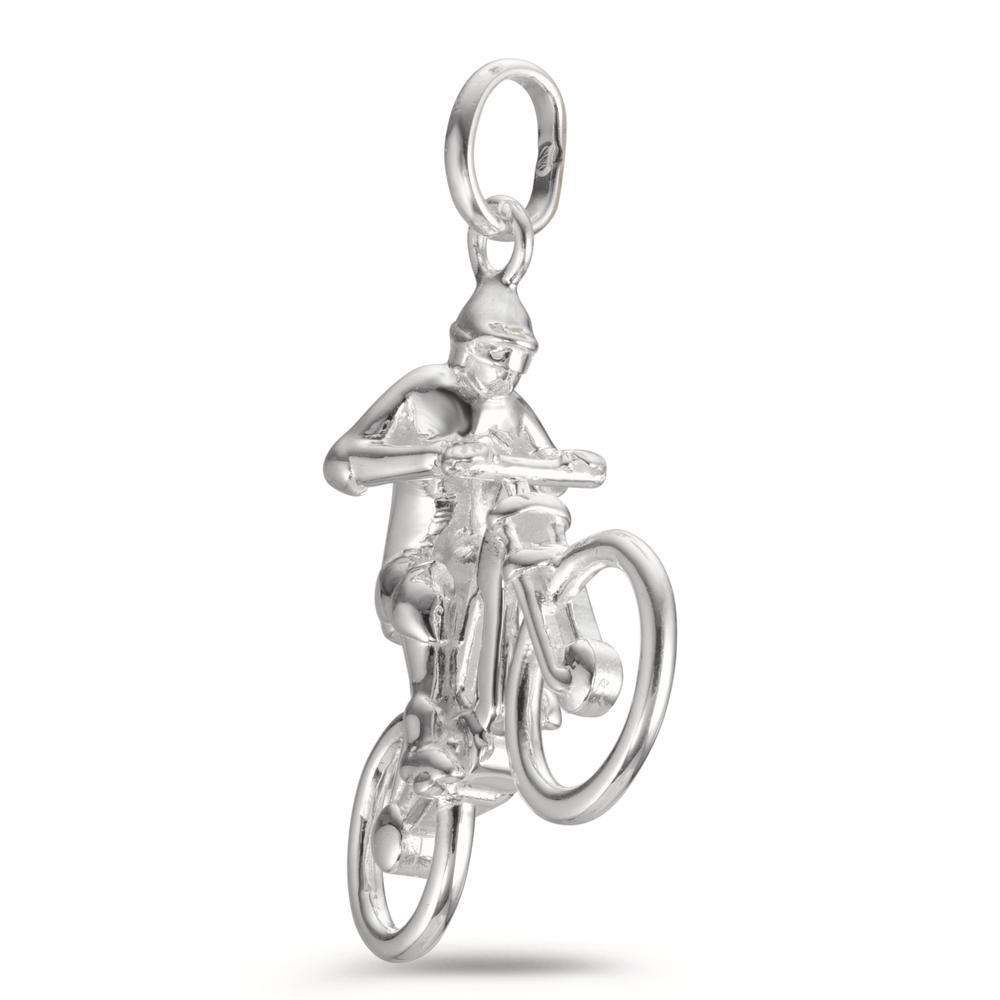 Pendentif Argent Vélo