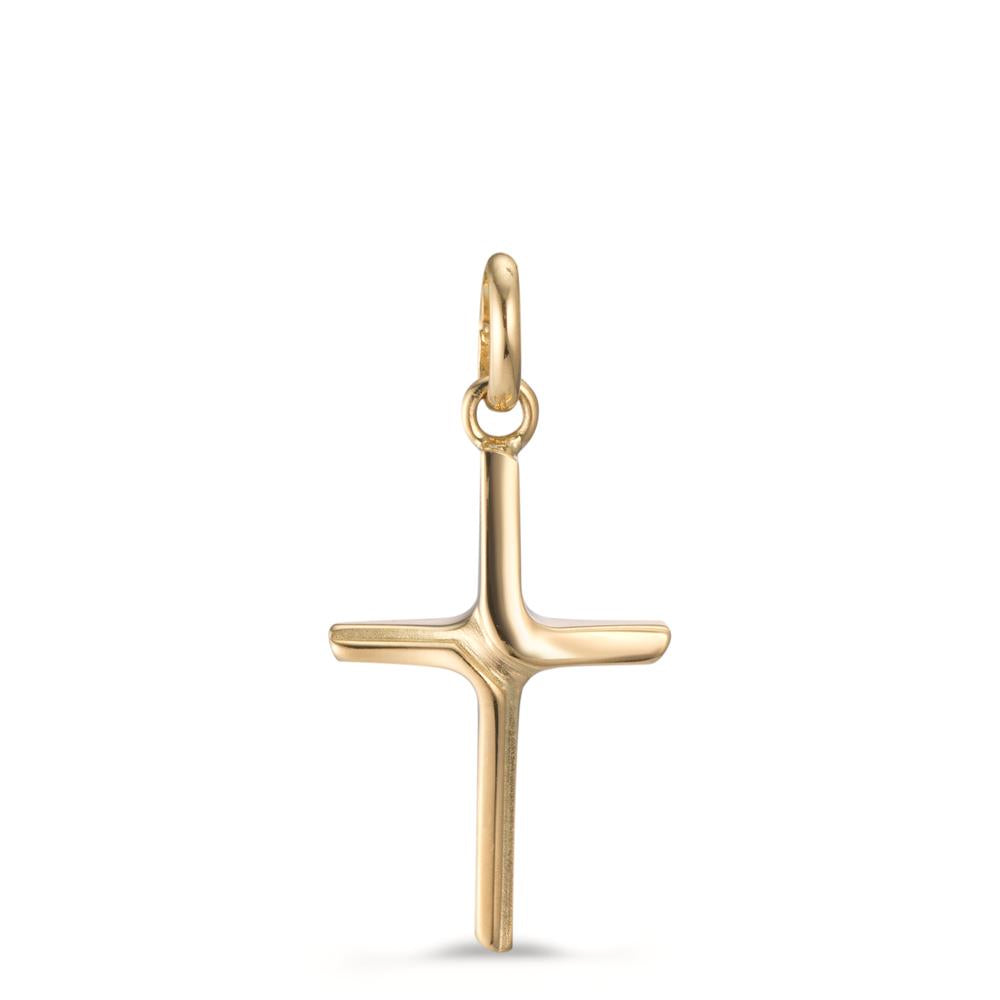 Pendentif Or jaune 18K Croix