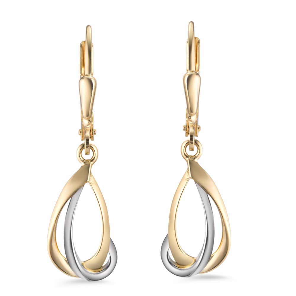 Pendant d'oreilles Or jaune 18K Bicolore