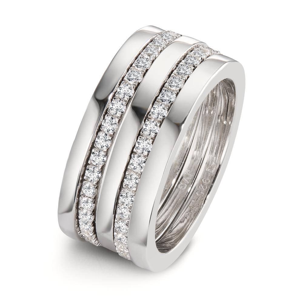 Bague Argent Zircone