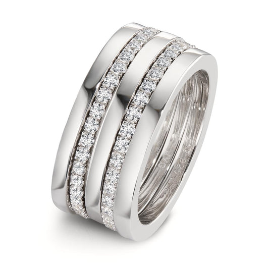 Bague Argent Zircone