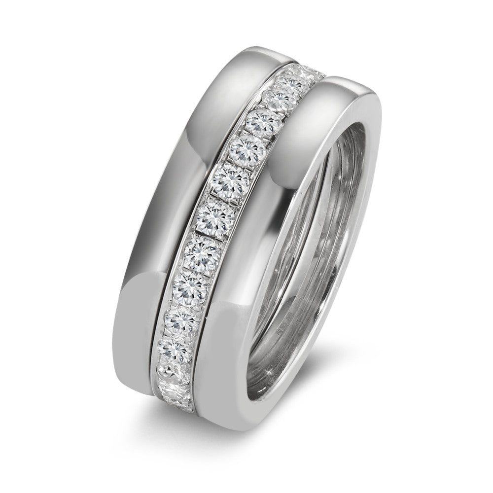 Bague Argent Zircone