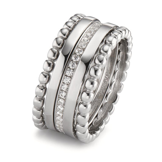 Bague Argent Zircone