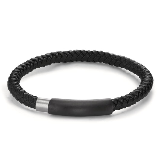 Armband Edelstahl schwarz IP beschichtet Ø6.5 mm