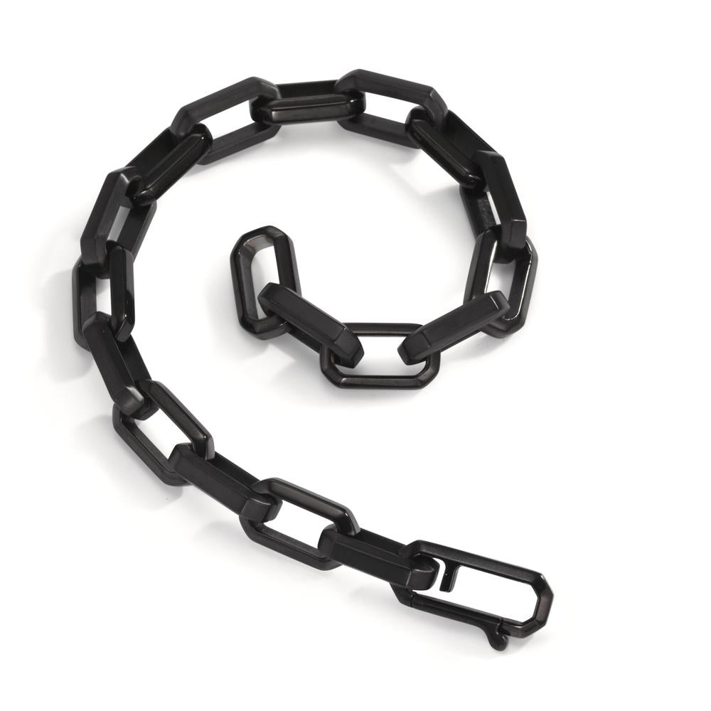 Bracelet Acier inoxydable noir PVD 22 cm