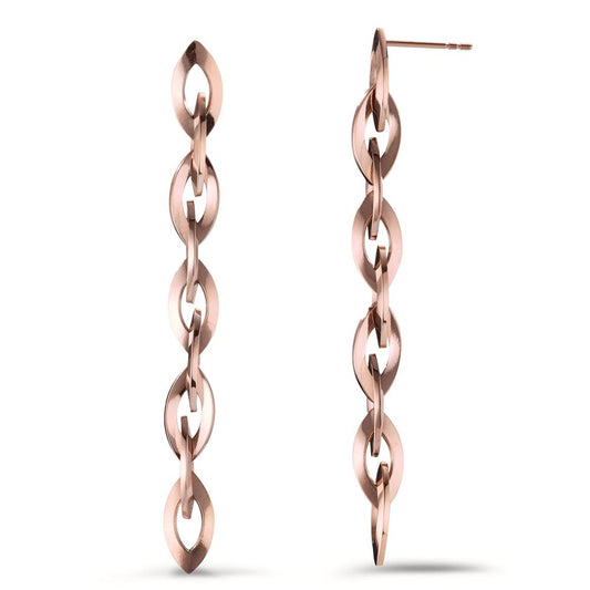 Pendant d'oreilles Acier inoxydable rosé PVD