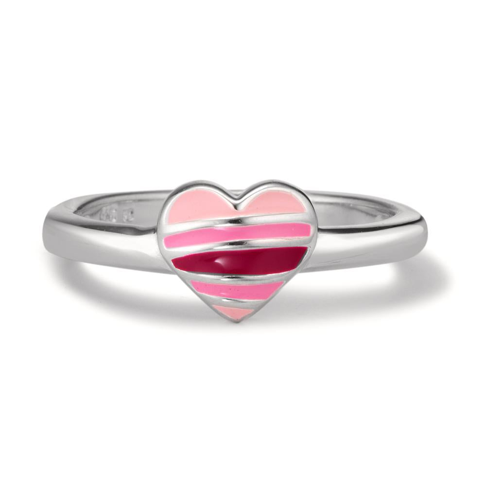 Bague Argent Rhodié Coeur