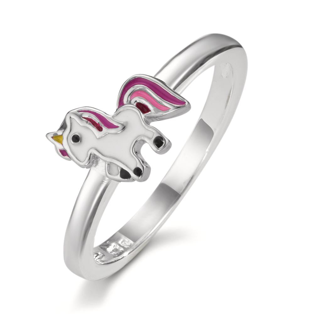 Bague Argent Rhodié Licorne