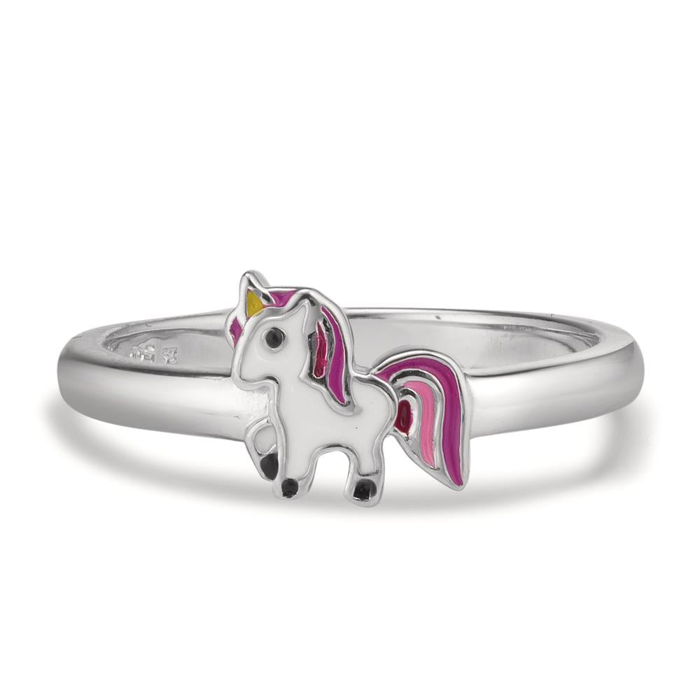 Bague Argent Rhodié Licorne