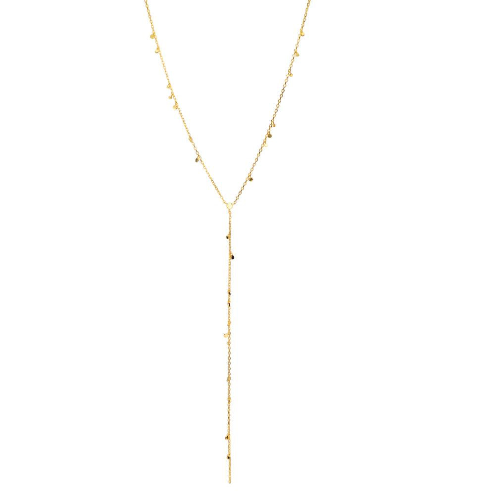 Collier Argent jaune Plaqué or 46-51 cm