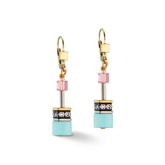 Pendant d'oreilles Acier inoxydable jaune PVD