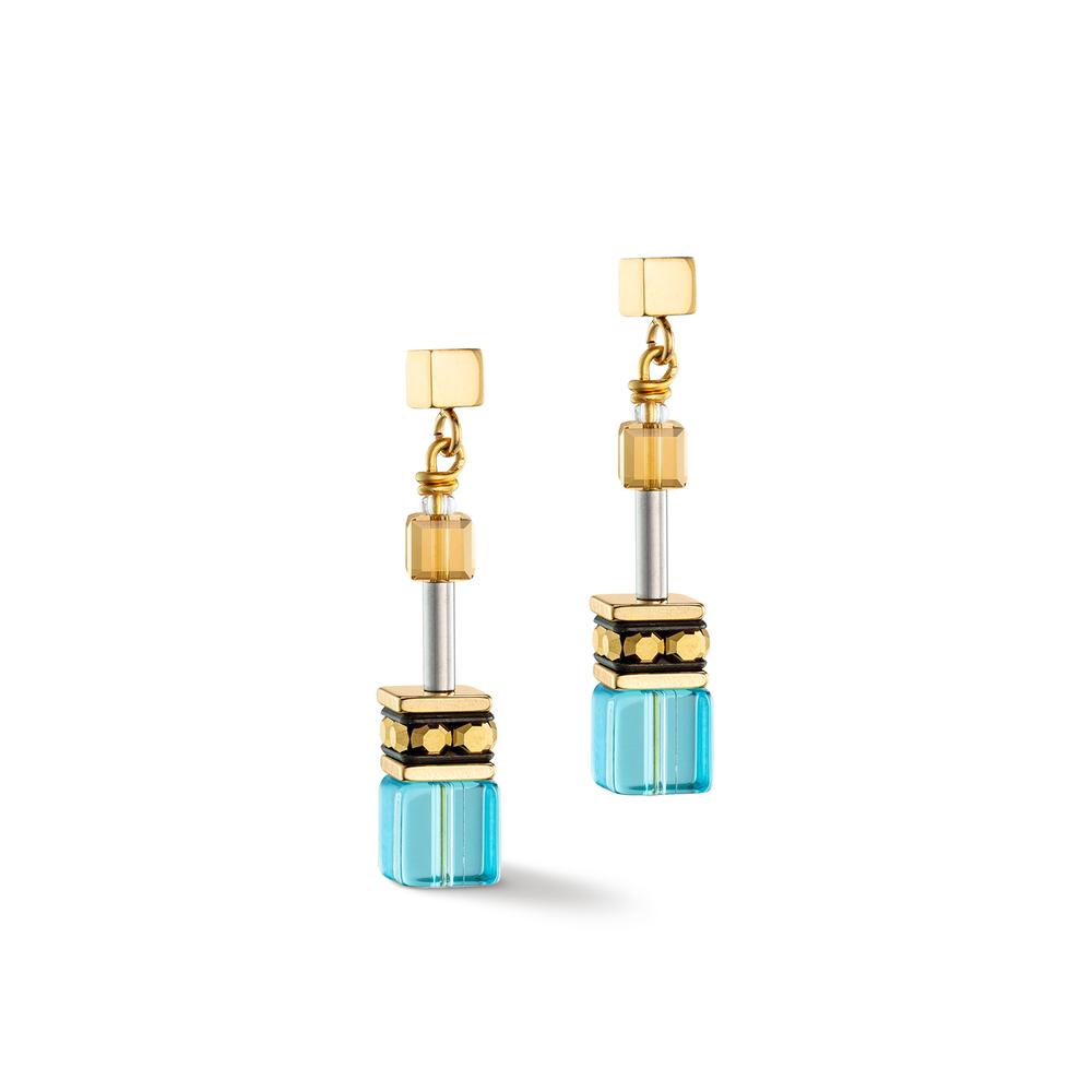 Pendant d'oreilles Acier inoxydable jaune PVD