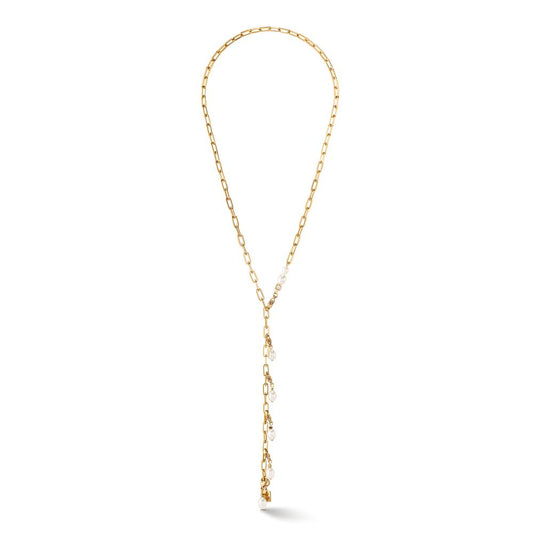 Collier Acier inoxydable jaune PVD 54 cm