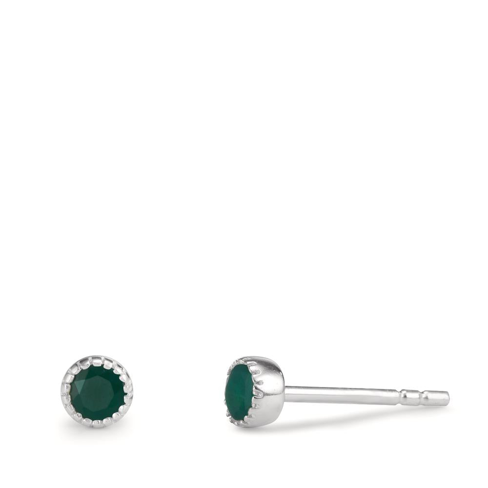 Clous d'oreilles Argent Ø4 mm