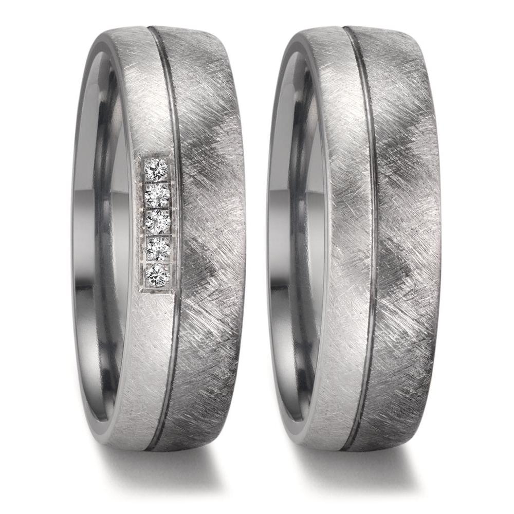 Partnerring 999 Tantal, 950 Platin