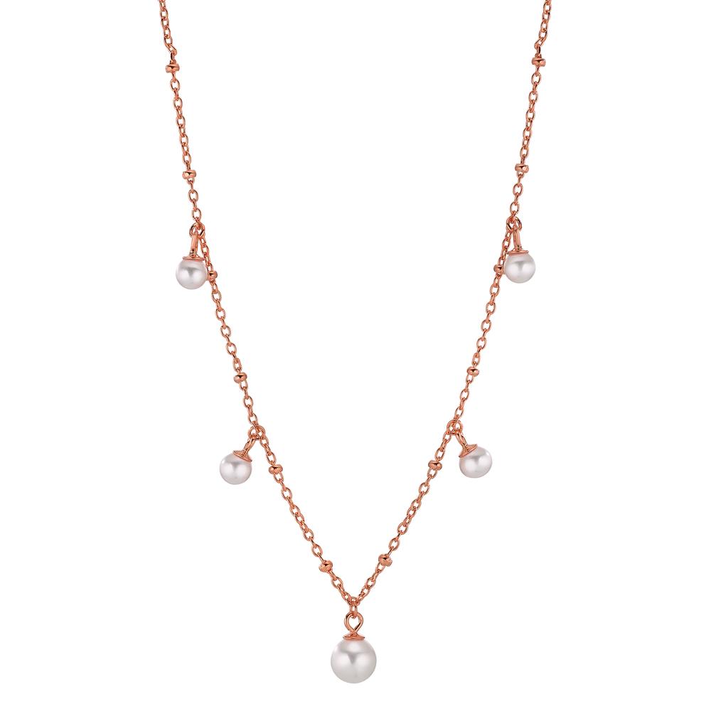 Collana Argento rosa dorato 40-45 cm