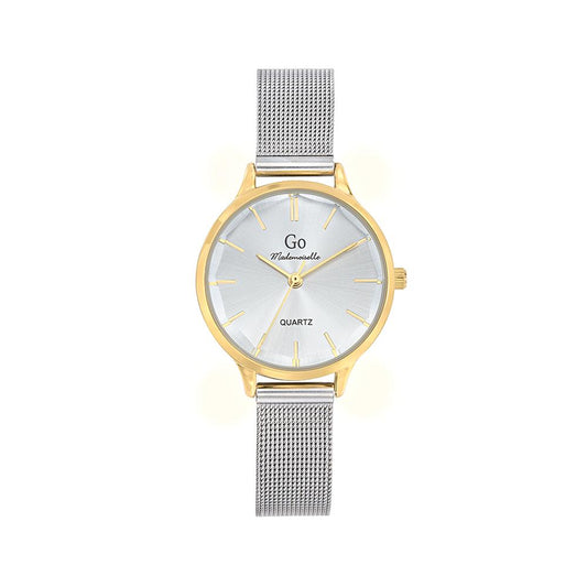 Montre Acier inoxydable, Métal jaune PVD Ø30 mm