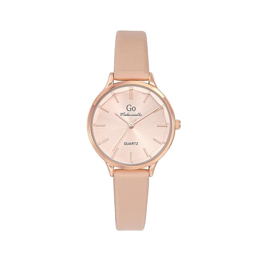 Montre Acier inoxydable, Métal rosé PVD Ø30 mm