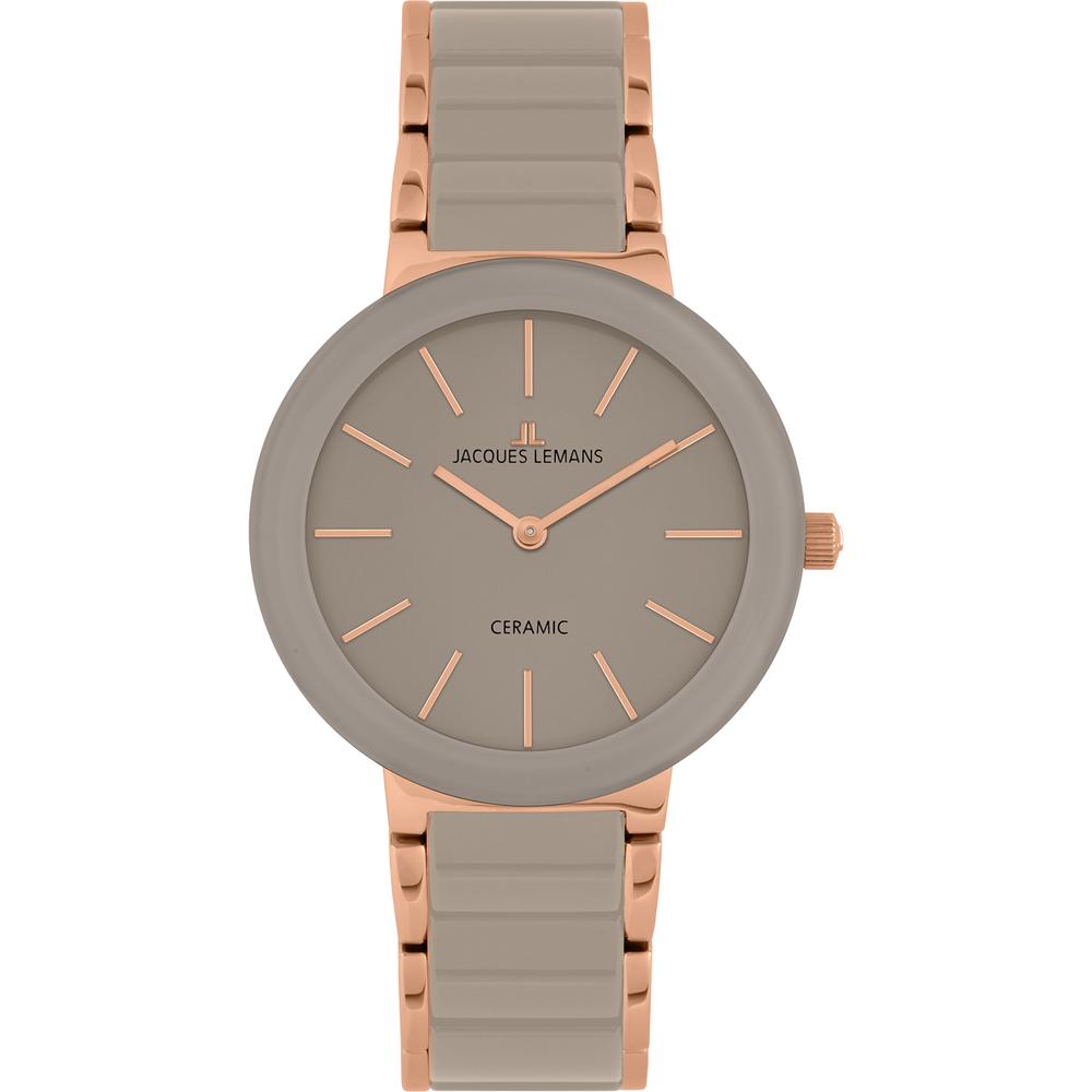 Montre Acier inoxydable, Céramique rosé PVD Ø34 mm