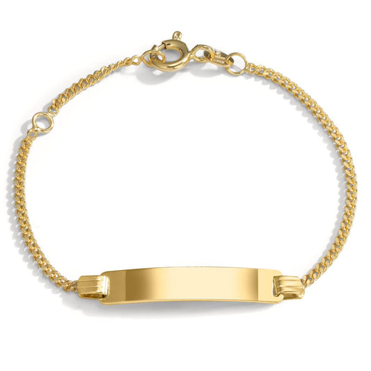 Bracciale con incisione Oro giallo 585/14 kt 12-14 cm