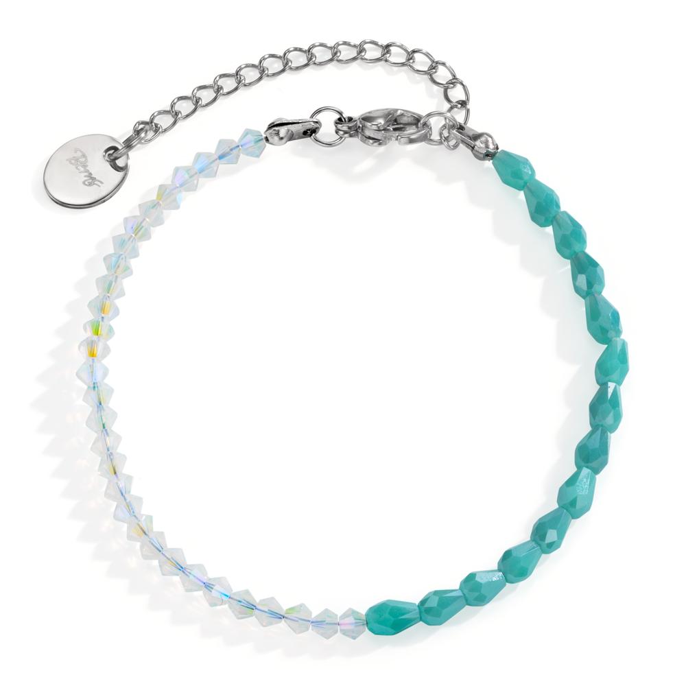 Bracelet Acier inoxydable Zircone 16.5-20.5 cm