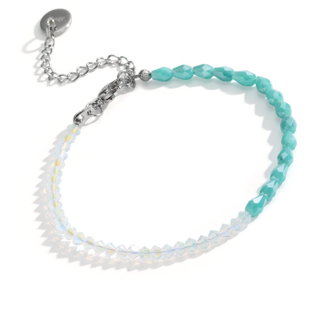 Bracciale Acciaio inossidabile Zirconia 16.5-20.5 cm