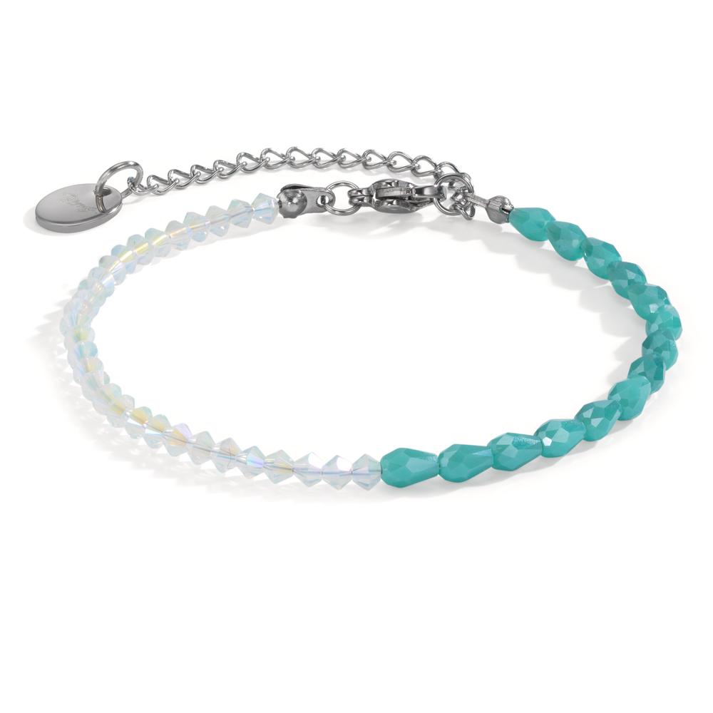 Bracciale Acciaio inossidabile Zirconia 16.5-20.5 cm