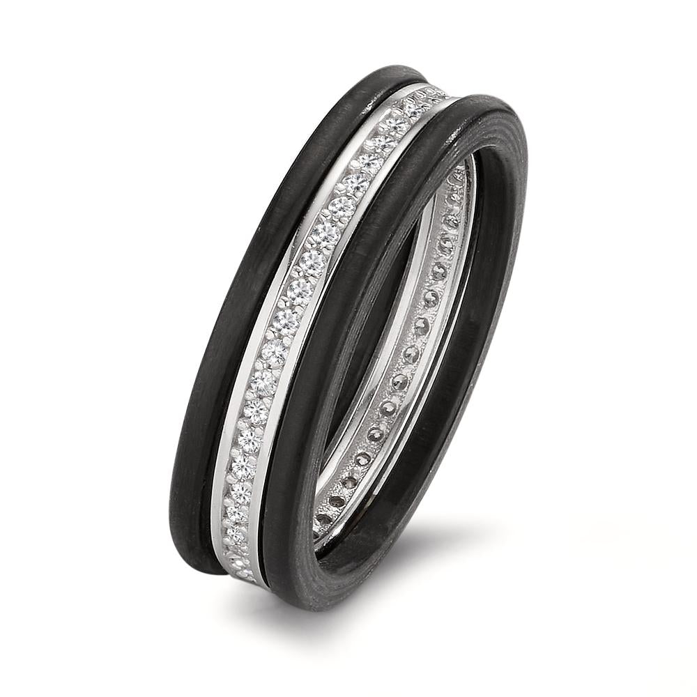 Ringset 3-teilig mit Zirkonia