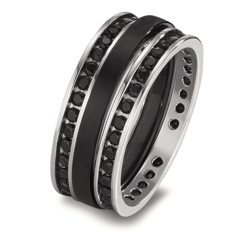 Ringset 3-teilig mit Zirkonia