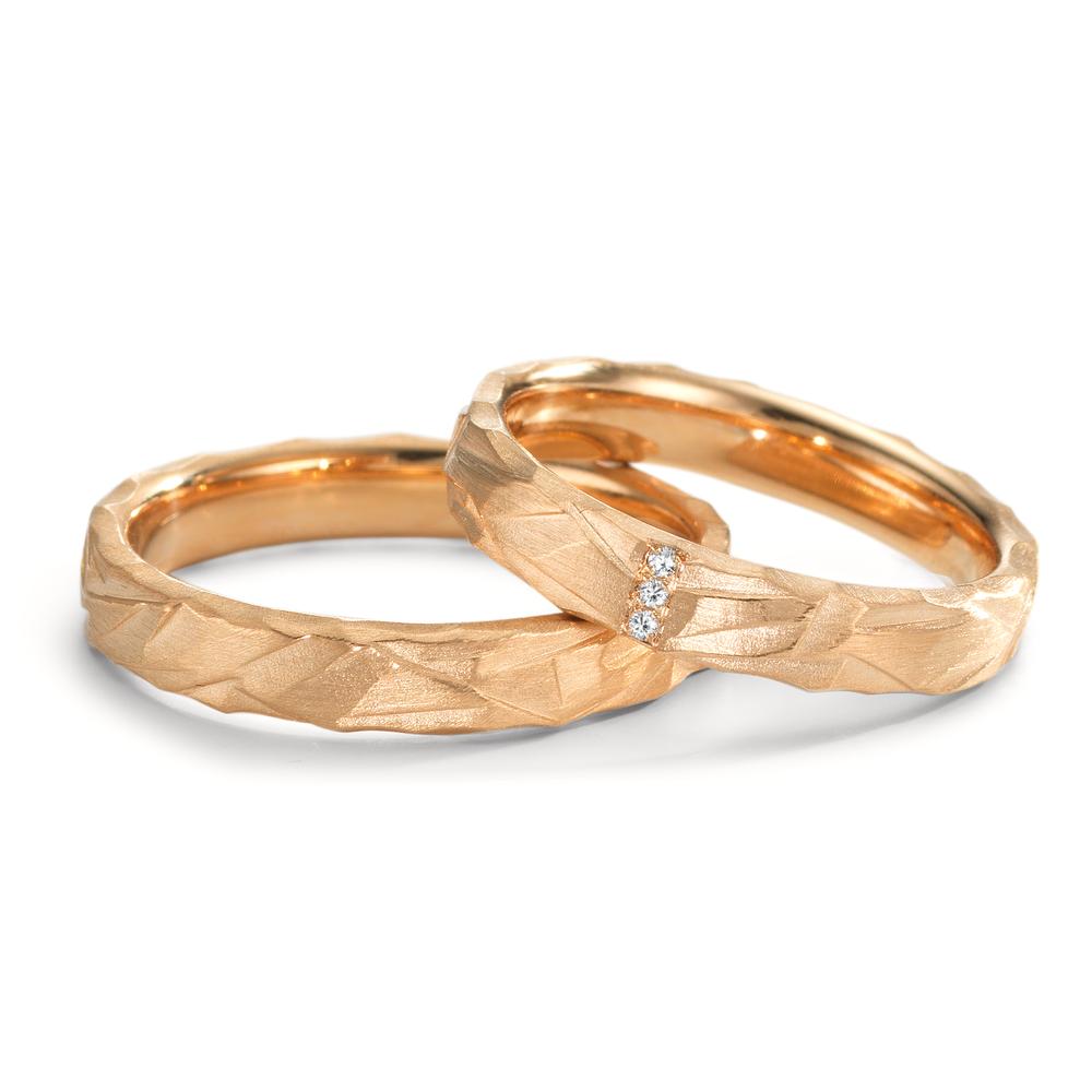 Alliance Or rose 18K