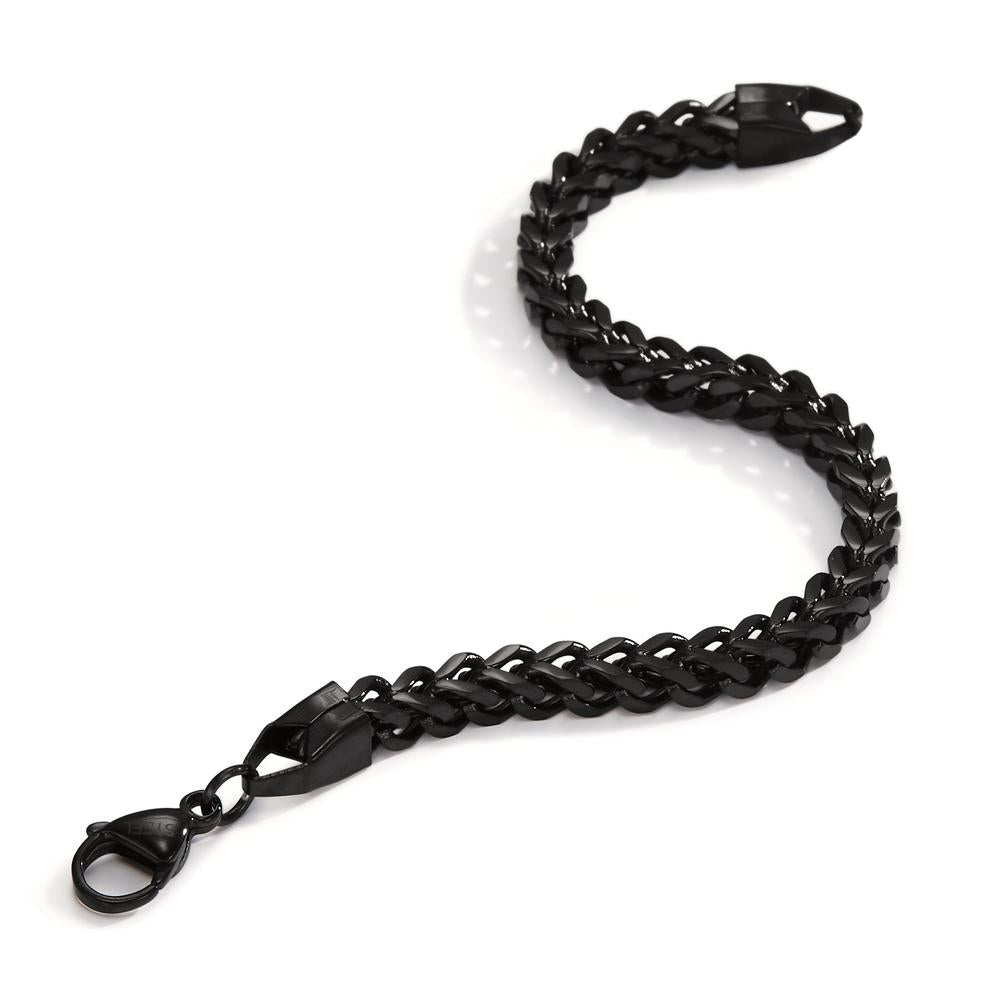 Bracciale Acciaio inossidabile nero rivestimento IP 22 cm