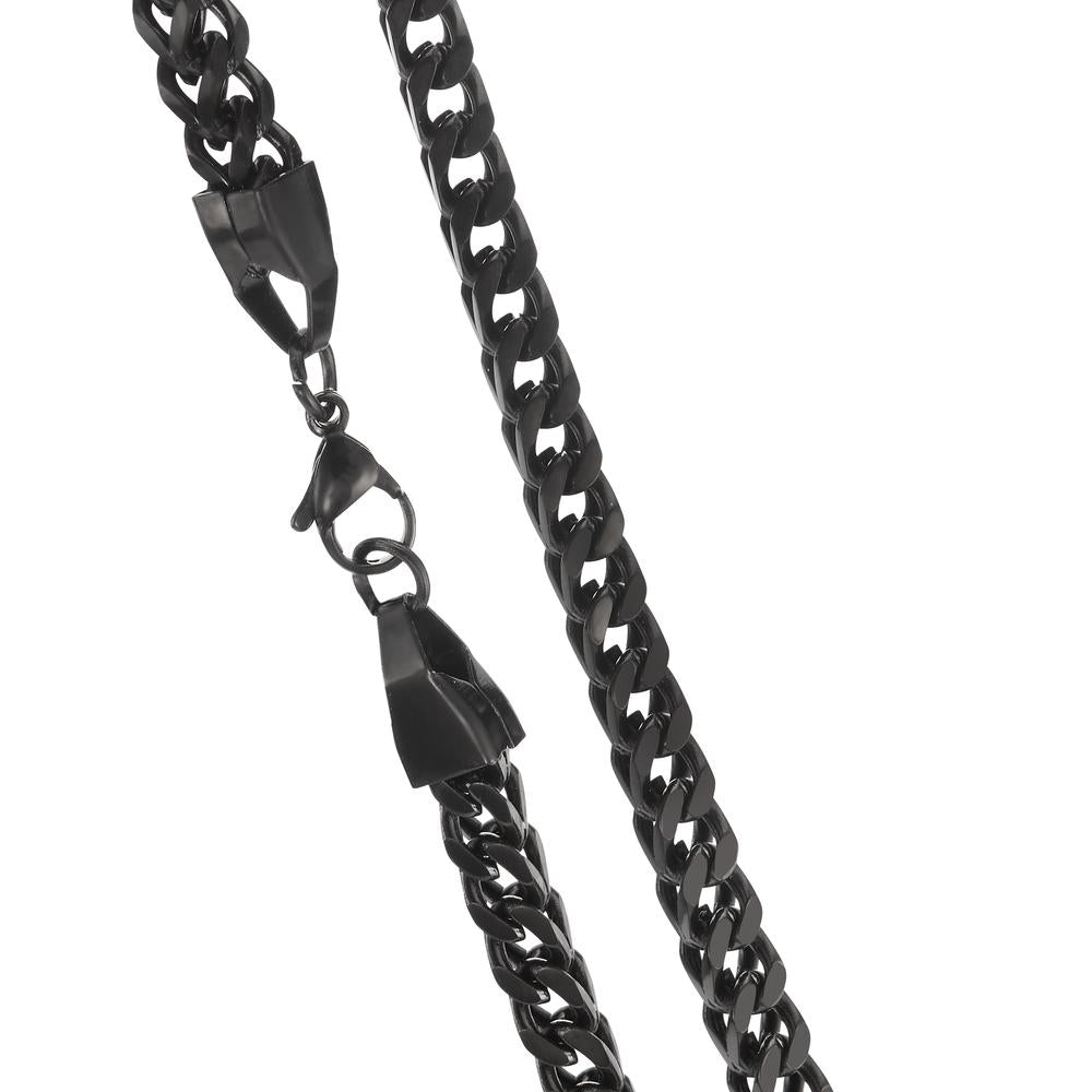 Collier Acier inoxydable noir PVD 50 cm