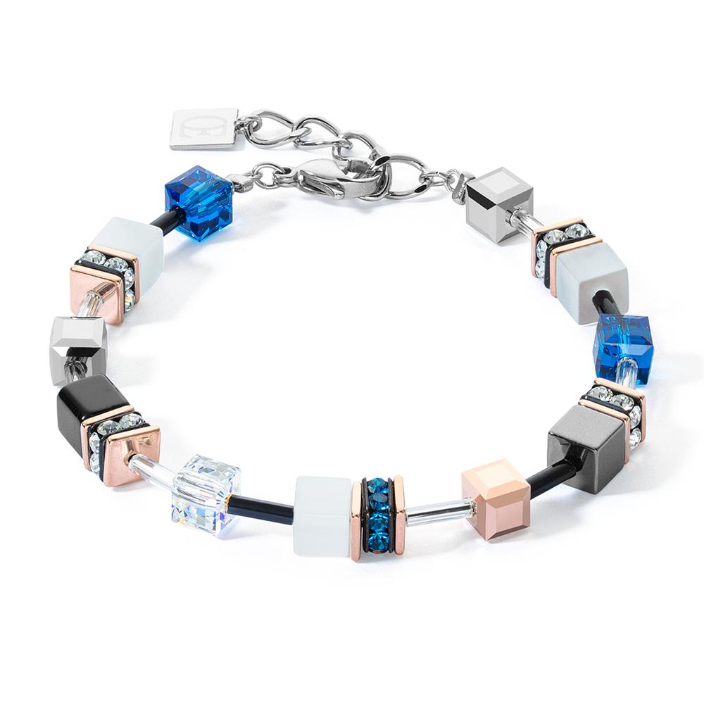 Bracelet Acier inoxydable rosé PVD 18.5-21.5 cm