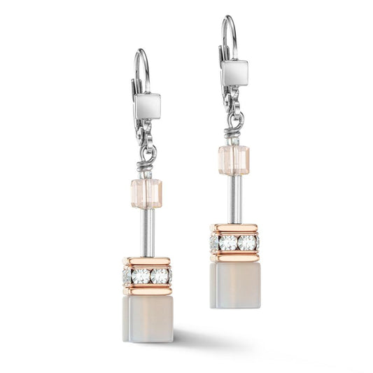 Pendant d'oreilles Acier inoxydable rosé PVD