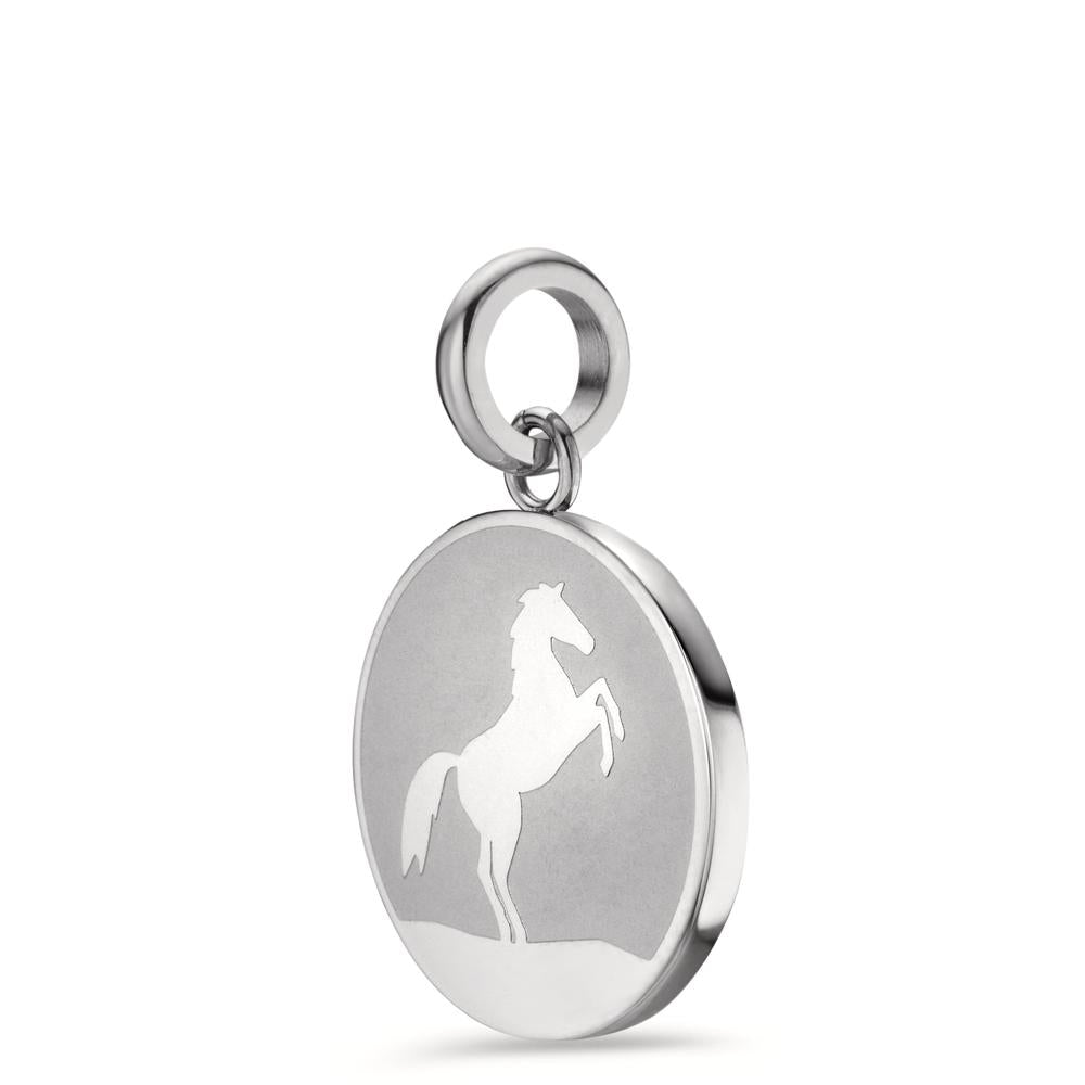 Pendentif Acier inoxydable Cheval Ø18 mm