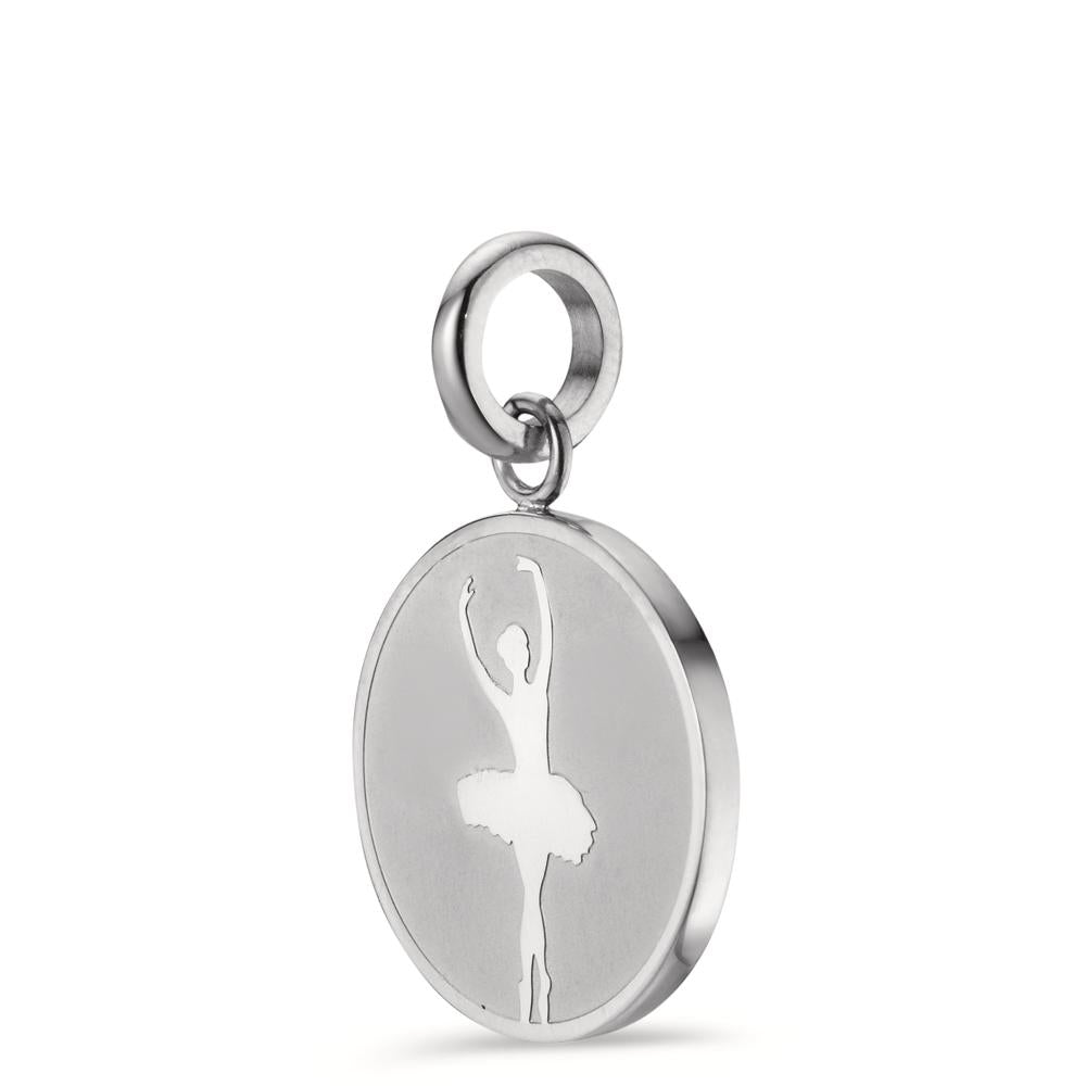 Pendentif Acier inoxydable Ballet Ø18 mm