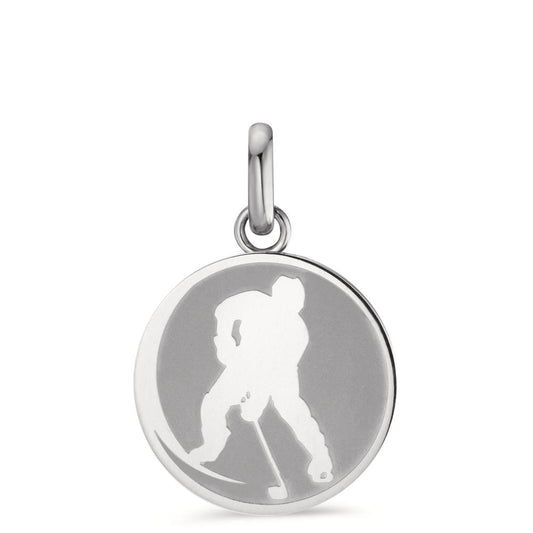 Pendentif Acier inoxydable Hockey sur Glace Ø18 mm