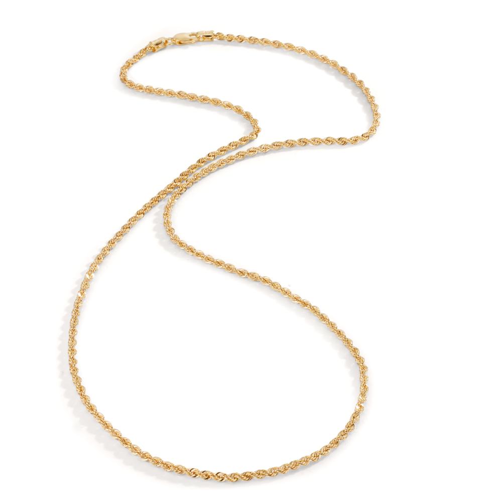 Collier Or jaune 14K 45 cm Ø2 mm