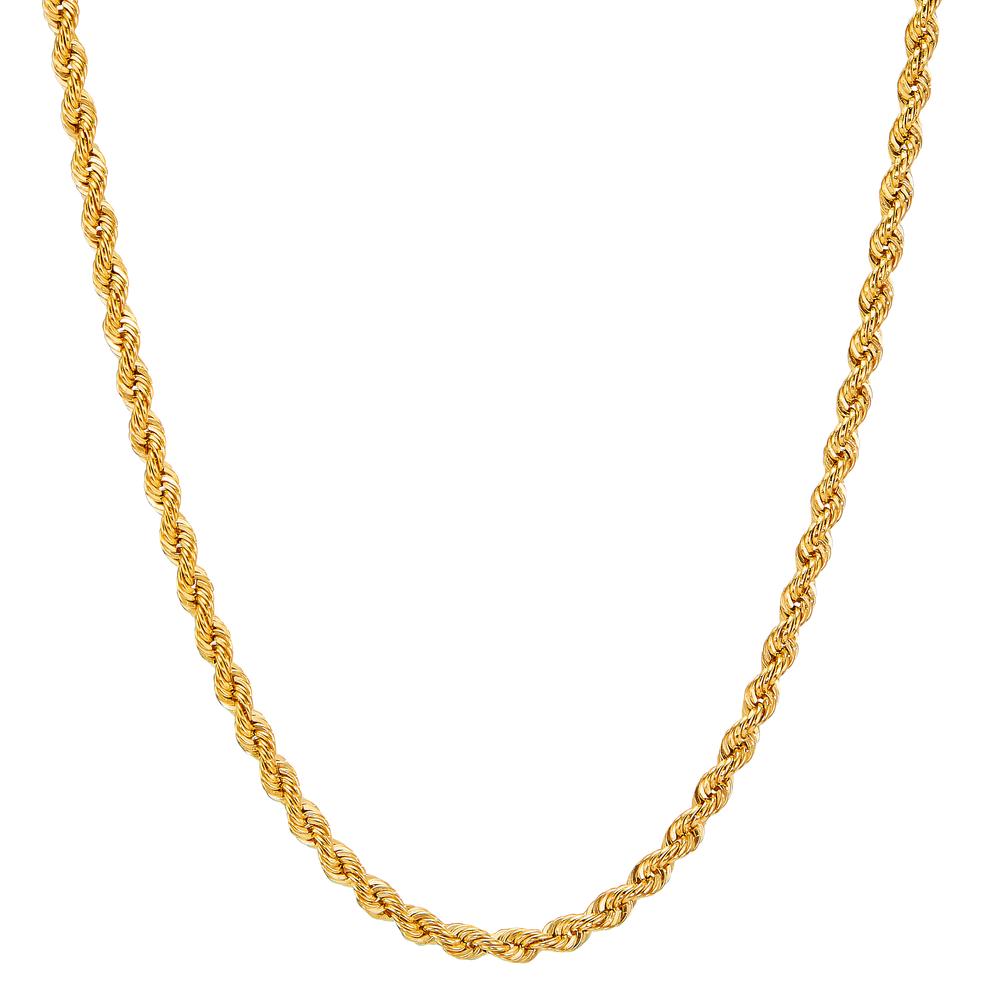 Collier Or jaune 14K 45 cm Ø2 mm