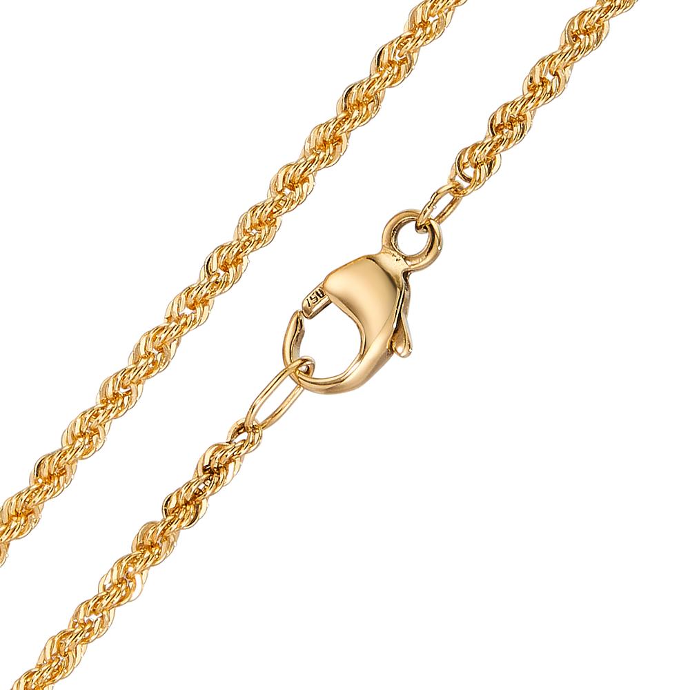 Collier Or jaune 18K 42 cm